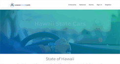 Desktop Screenshot of hawaiistatecars.com